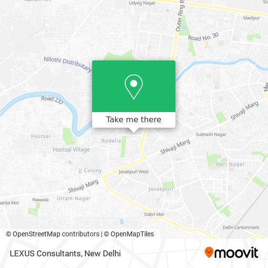 LEXUS Consultants map