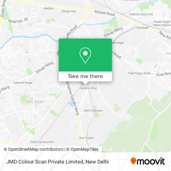 JMD Colour Scan Private Limited map