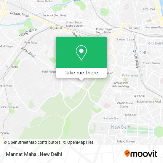 Mannat Mahal map