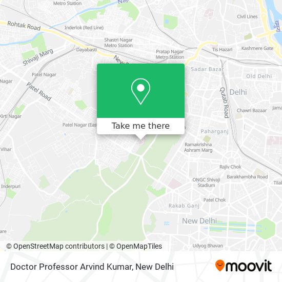Doctor Professor Arvind Kumar map