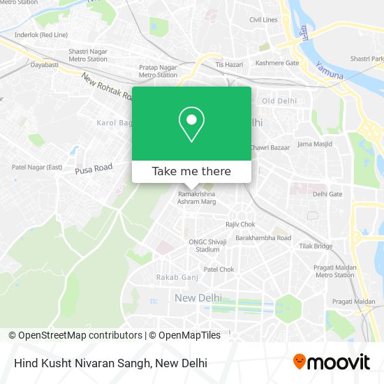 Hind Kusht Nivaran Sangh map