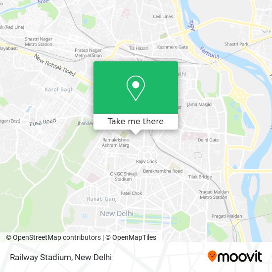 Railway Stadium map