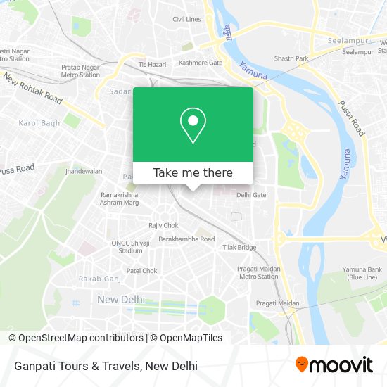 Ganpati Tours & Travels map