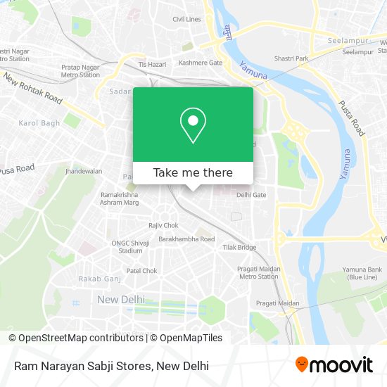 Ram Narayan Sabji Stores map