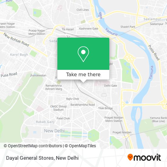Dayal General Stores map
