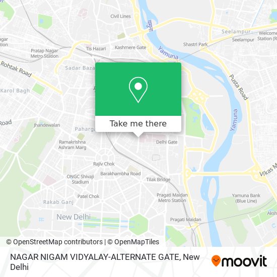 NAGAR NIGAM VIDYALAY-ALTERNATE GATE map