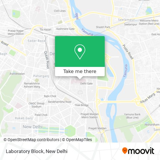 Laboratory Block map