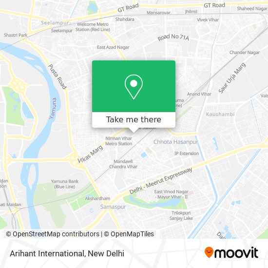 Arihant International map