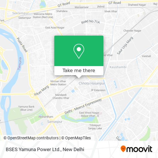 BSES Yamuna Power Ltd. map