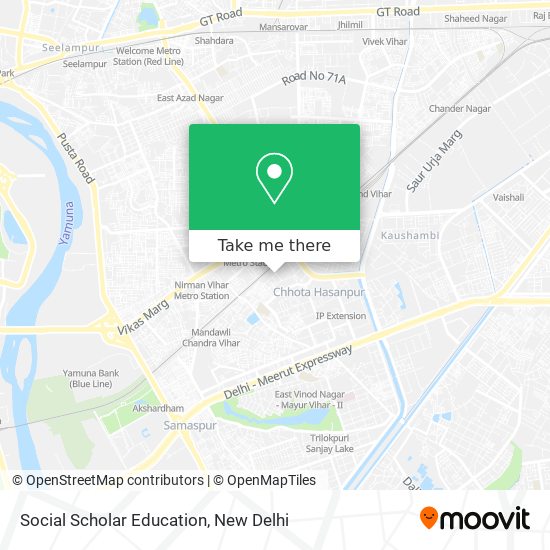 Social Scholar Education map