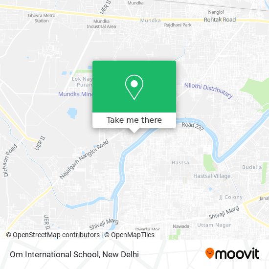 Om International School map