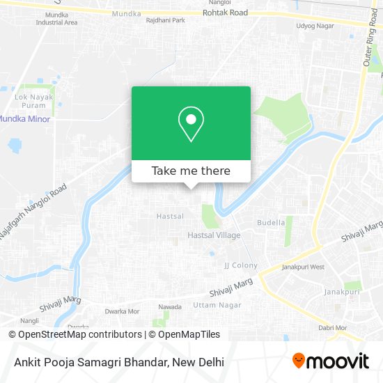 Ankit Pooja Samagri Bhandar map