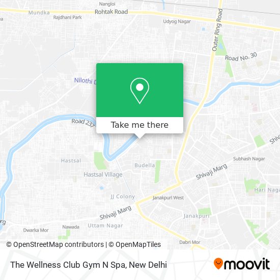 The Wellness Club Gym N Spa map