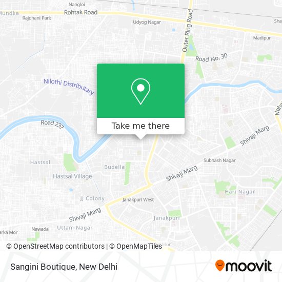 Sangini Boutique map