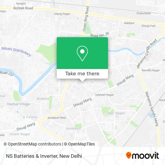 NS Batteries & Inverter map