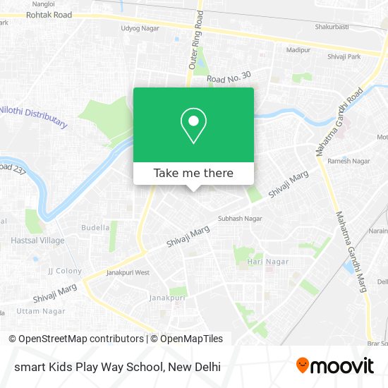 smart Kids Play Way School map