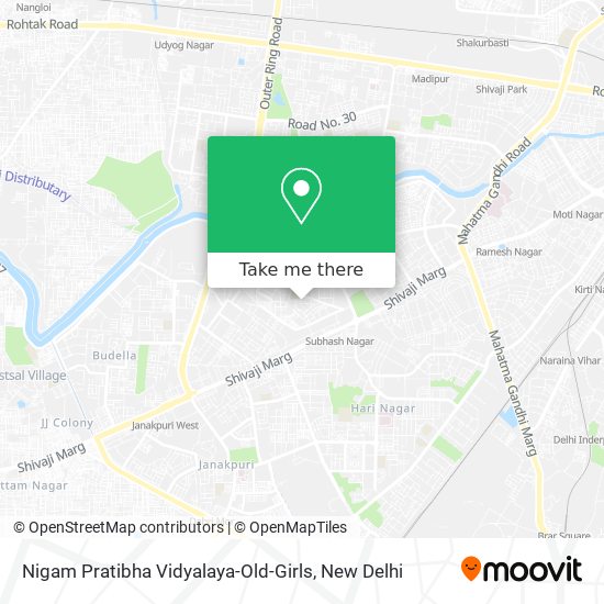 Nigam Pratibha Vidyalaya-Old-Girls map