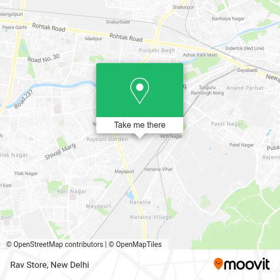 Rav Store map