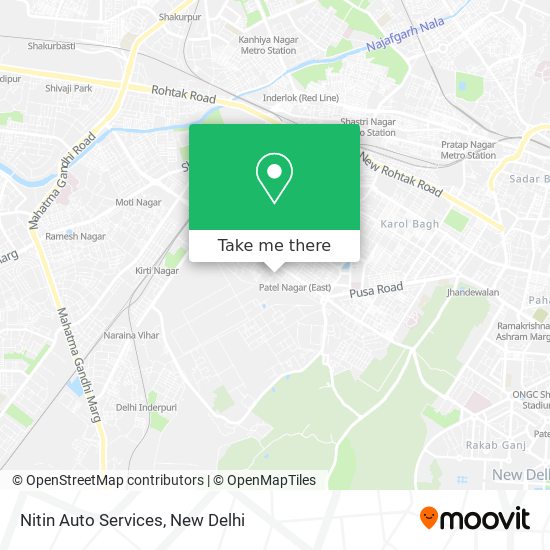 Nitin Auto Services map