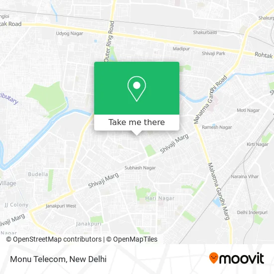 Monu Telecom map