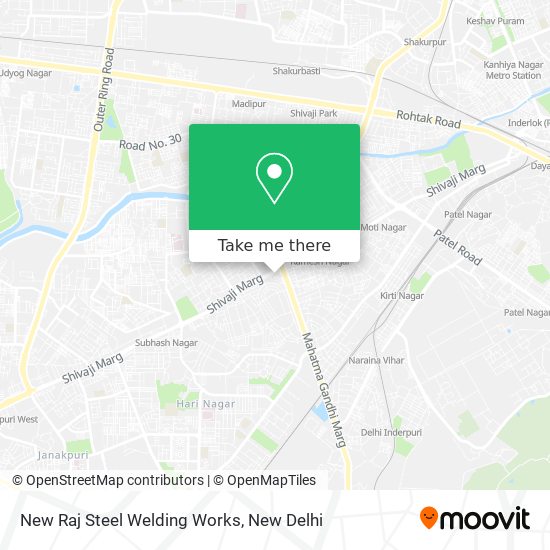 New Raj Steel Welding Works map
