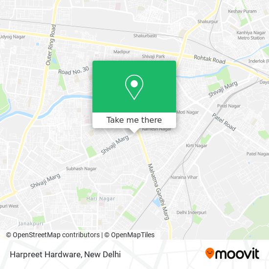 Harpreet Hardware map