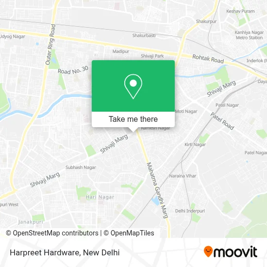 Harpreet Hardware map