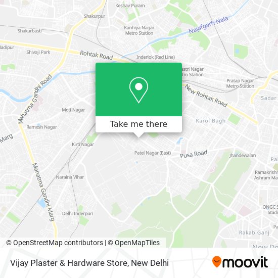 Vijay Plaster & Hardware Store map