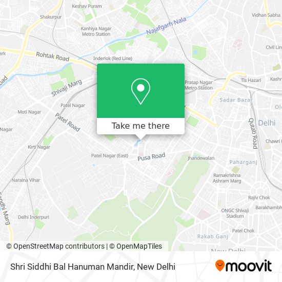 Shri Siddhi Bal Hanuman Mandir map