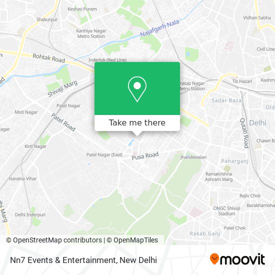 Nn7 Events & Entertainment map