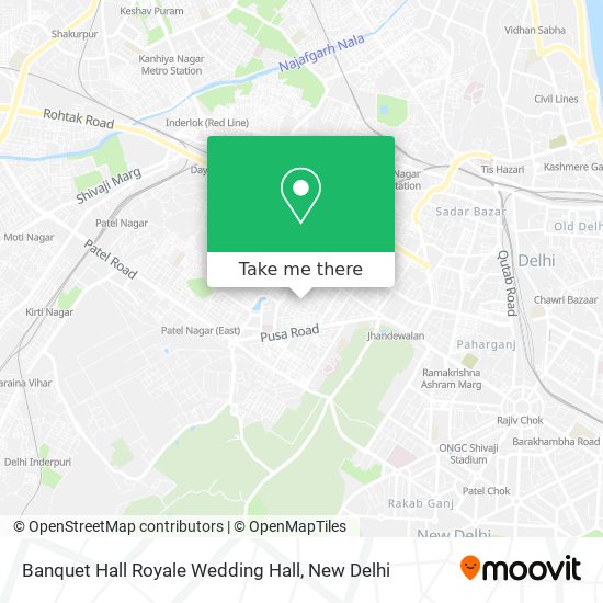 Banquet Hall Royale Wedding Hall map