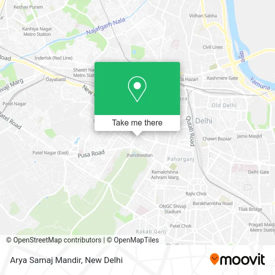 Arya Samaj Mandir map