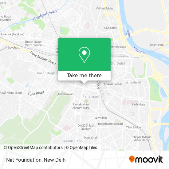 Niit Foundation map