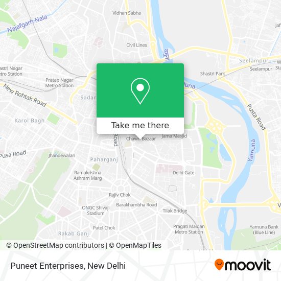 Puneet Enterprises map