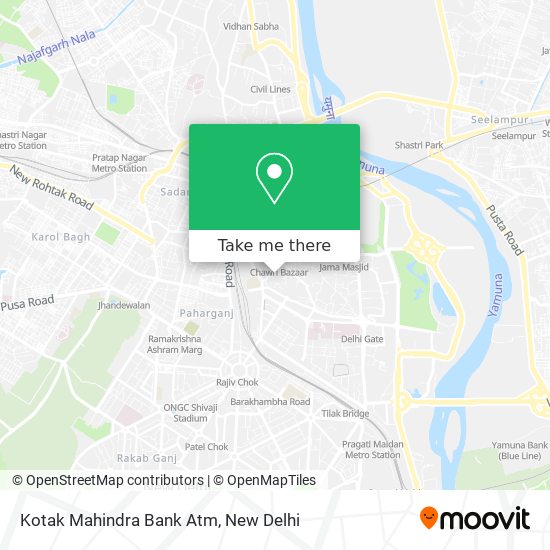 Kotak Mahindra Bank Atm map