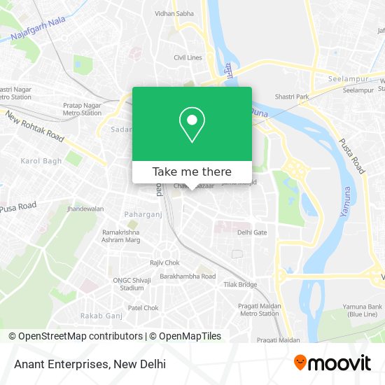 Anant Enterprises map