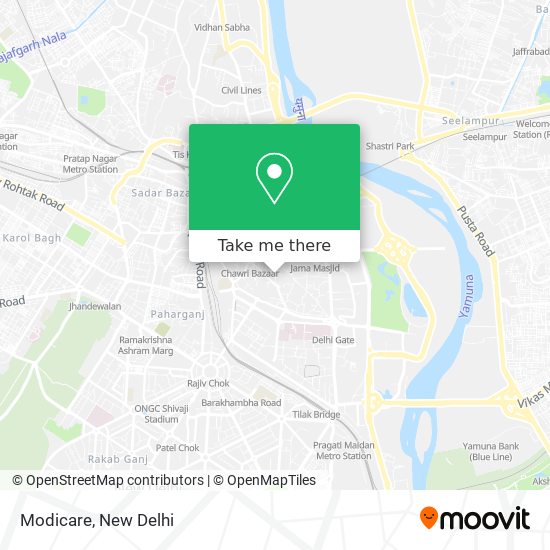 Modicare map