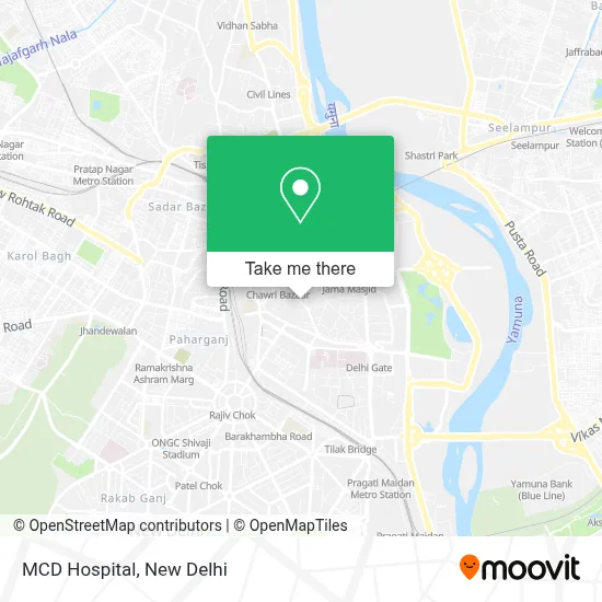 MCD Hospital map