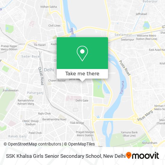 SSK Khalsa Girls Senior Secondary School map