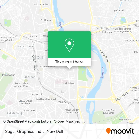 Sagar Graphics India map
