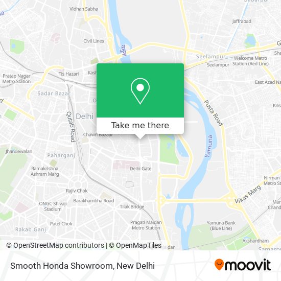 Smooth Honda Showroom map