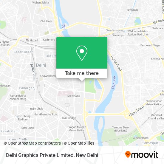 Delhi Graphics Private Limited map