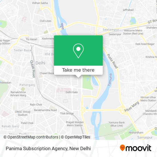 Panima Subscription Agency map