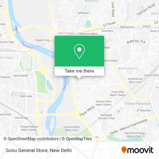 Sonu General Store map