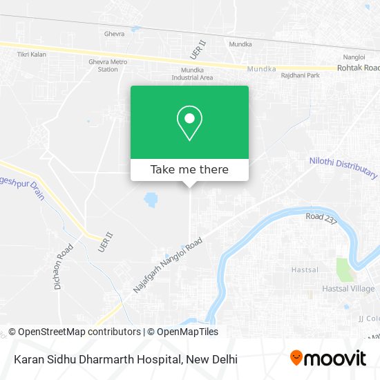 Karan Sidhu Dharmarth Hospital map
