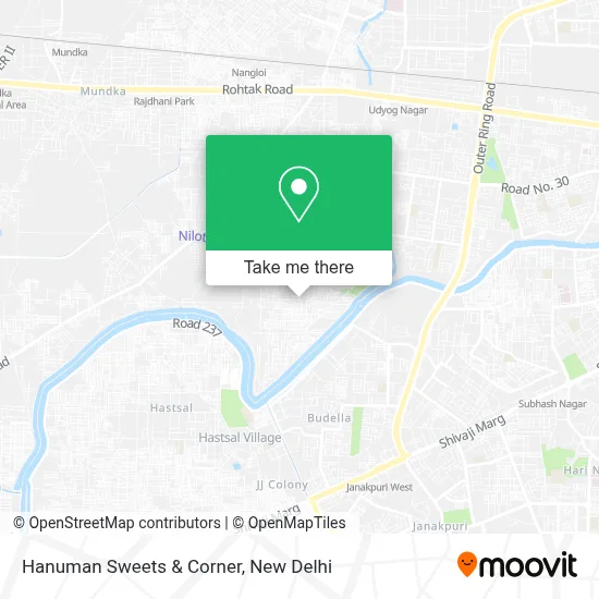 Hanuman Sweets & Corner map