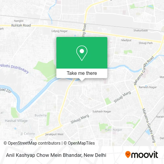 Anil Kashyap Chow Mein Bhandar map