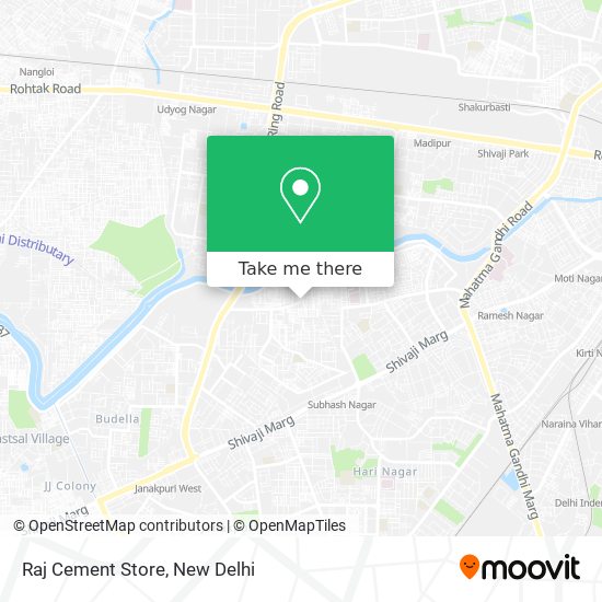 Raj Cement Store map