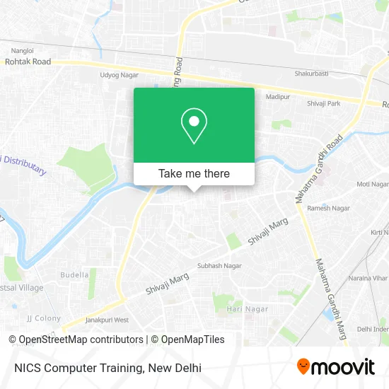 NICS Computer Training map