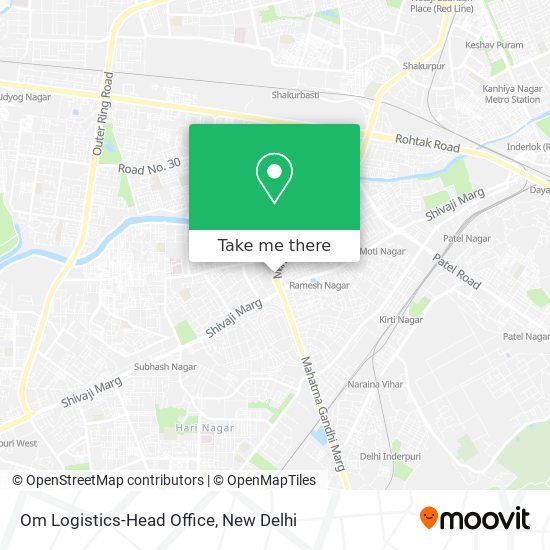 Om Logistics-Head Office map